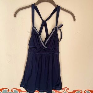 Gilly Hicks Navy Camisole Size Small